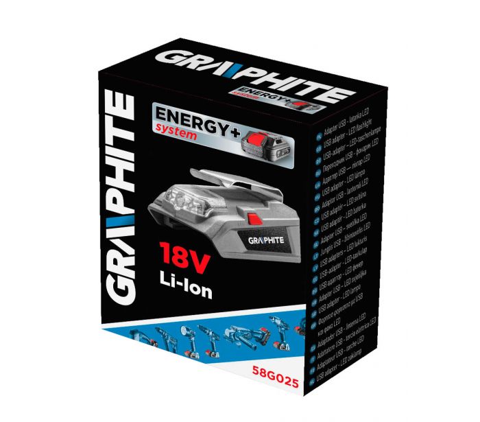 CARICABATTERIE USB GRAPHITE CON TORCIA