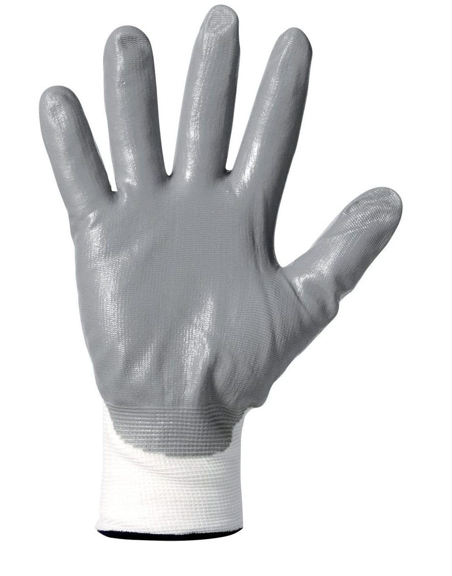 GUANTI IN NITRILE GRIGIO N.10
